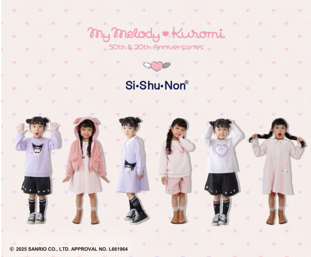 【大人気キャラとコラボ♪　マイメロ×クロミ新作入荷！】