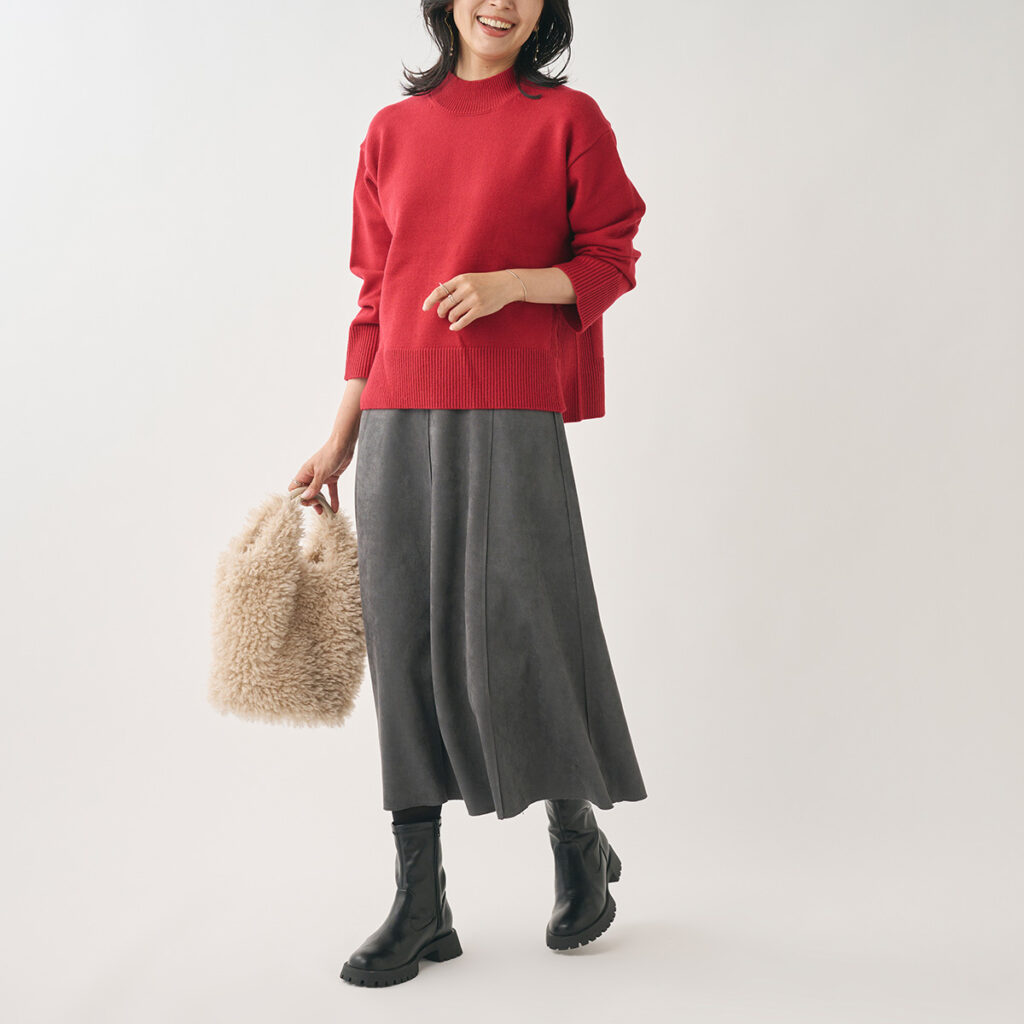 【洗濯機・乾燥機OK！ お手入れイージーなタフニット】