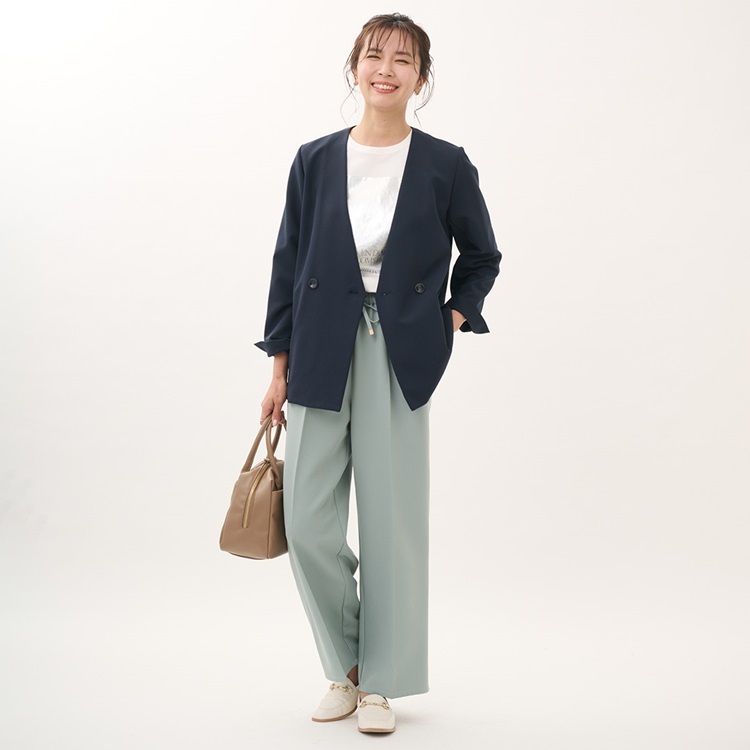 ON・OFF問わずどんなスタイルにも合う！【すごナノ撥水】ノーカラージャケット