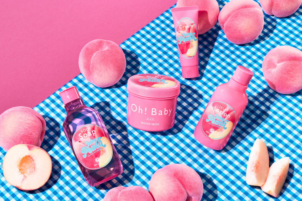 【春限定『ジューシーピーチの香り』が登場！】