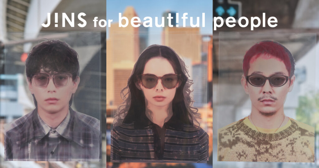 【JINS for beautiful people コラボサングラス第2弾発売！】
