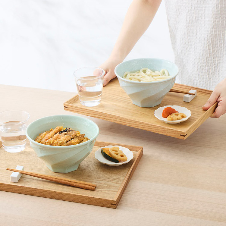 【毎日使いたい美濃焼】麺にも丼にも。お手頃価格のねじり丼