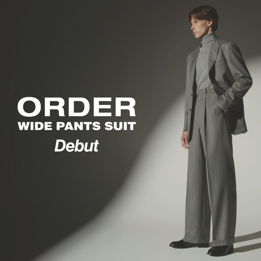 【2026.10 DEBUT｜WIDE PANTS SUIT ORDER】